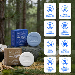 Heal Leaf Solid Conditioner Bar For All Hair Types