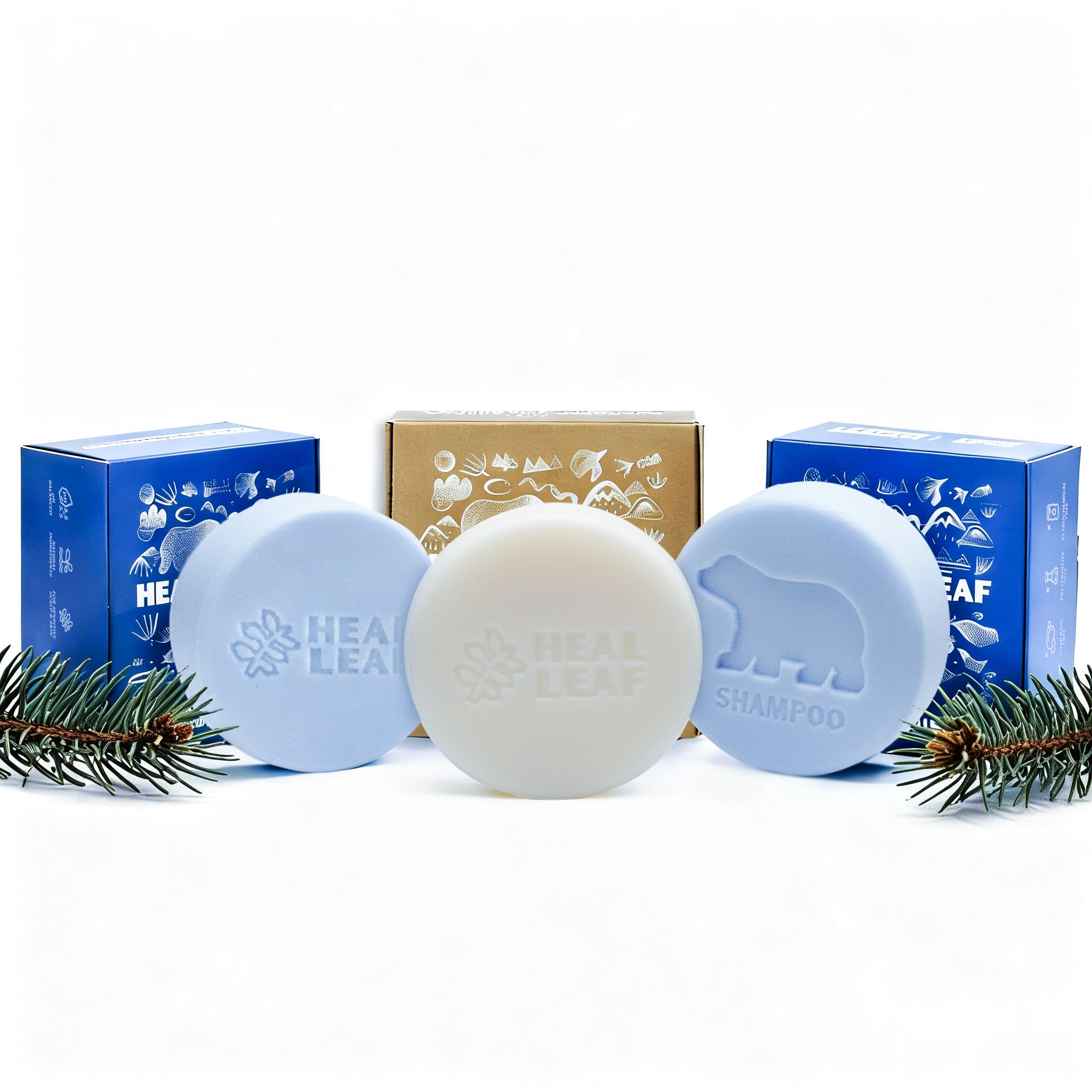 Solid Shampoo & Conditioner Bar Set