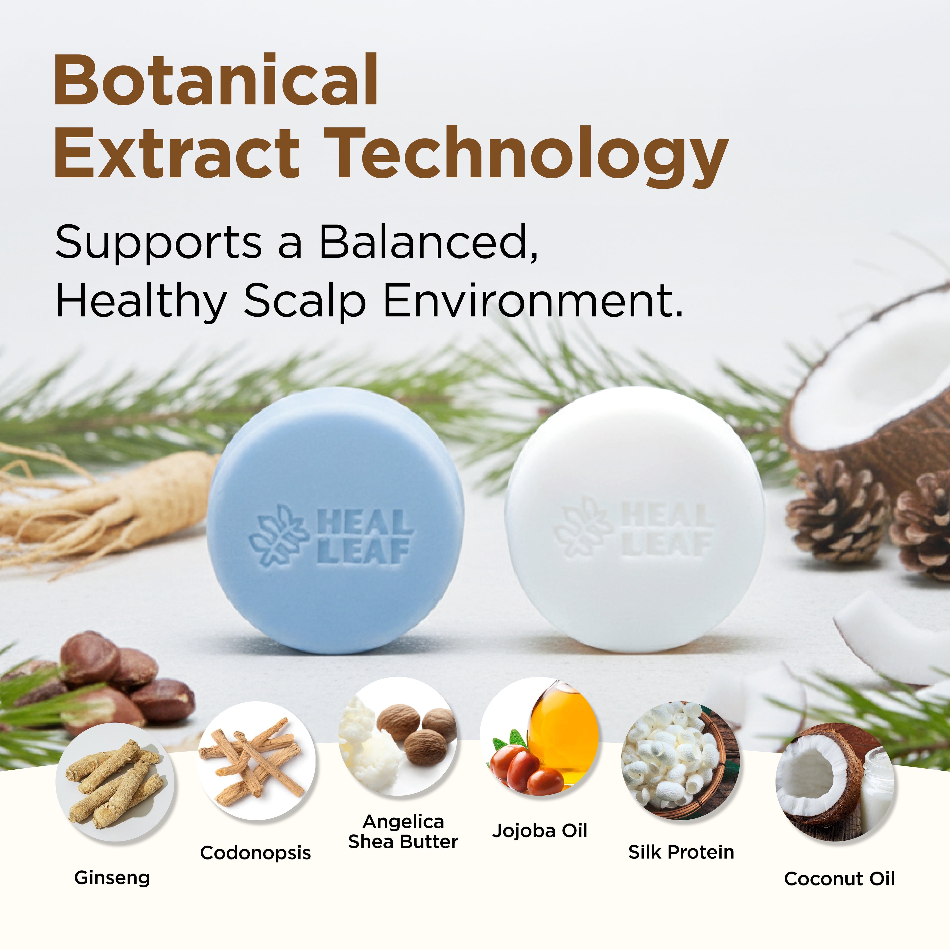 Solid Shampoo & Conditioner Bar Set